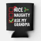 おばあちゃんいけな頼のクリスマス一覧の家族 缶クーラー (正面)