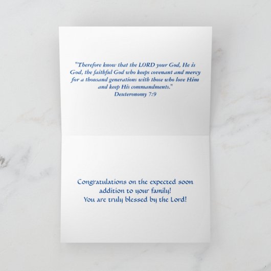 おばあちゃんおめでとうカード カード (内部)