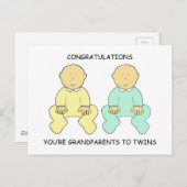 おばあちゃんおめでとう ポストカード (正面/裏面)