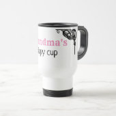 おばあちゃんおもしろいかわいいシッピーカップ トラベルマグ (正面右)