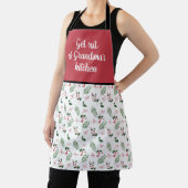 おばあちゃんおもしろいのキッチンクリスマスをゲット エプロン (インサイチュ)