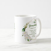 おばあちゃんおもしろいの意味 コーヒーマグカップ (正面右)