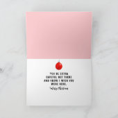 おばあちゃんおもしろいクリスマスカード シーズンカード (内部)