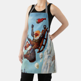 おばあちゃんおもしろいグランパスレライドウィルヘルムラーセン エプロン