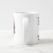 おばあちゃんおもしろいワイルドターキー狩りマグ ジャンボコーヒーマグカップ (裏面)