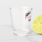 おばあちゃんおもしろい医学かわいい薬ヴィンテージ ショットグラス (左)