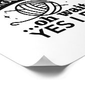 おばあちゃんおもしろい、お母さん、アート・ラブのためのクロシェ引用文 ポスター (角)