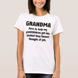 おばあちゃんおもしろいTシャツ Tシャツ