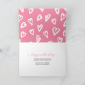 おばあちゃんお母さんの日おめでとう カード (内部)