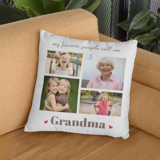おばあちゃんお気に入りののイメージと呼ばれカスタムる クッション