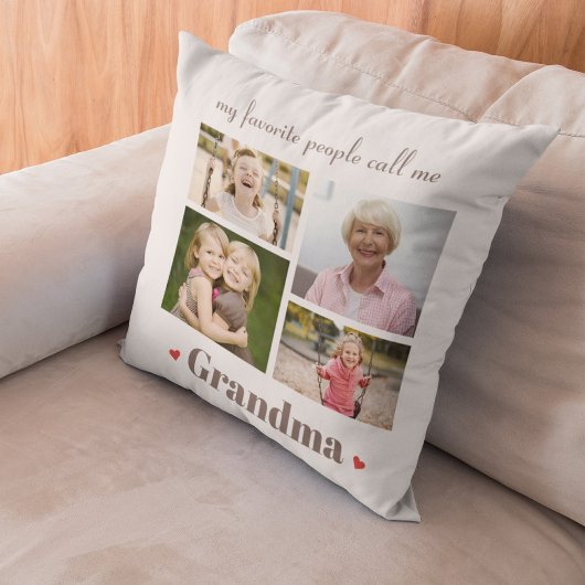 おばあちゃんお気に入りののイメージと呼ばれカスタムる クッション