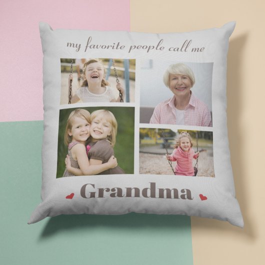 おばあちゃんお気に入りののイメージと呼ばれカスタムる クッション
