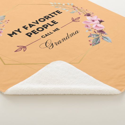 おばあちゃんお気に入りのブランケットって呼ばれてる シェルパブランケット (3/4)