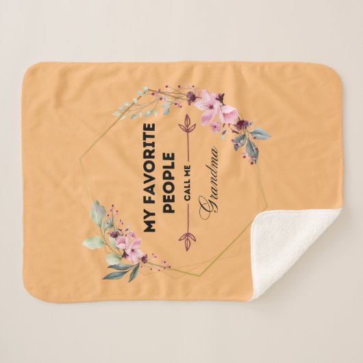 おばあちゃんお気に入りのブランケットって呼ばれてる シェルパブランケット (正面(横))