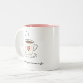 おばあちゃんお茶盛りの母の日 ツートーンマグカップ (正面左)