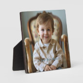 おばあちゃんかわいらしおばあちゃんのこと大好き フォトプラーク (正面)