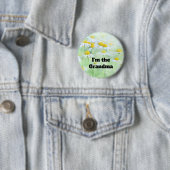 おばあちゃんかわいらしのデイジー 缶バッジ (インサイチュ)