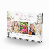 おばあちゃんかわいらしフローラ母の日 フォトブロック (右)