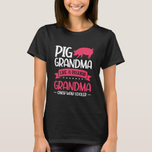 おばあちゃんがふつうの道を好む Tシャツ