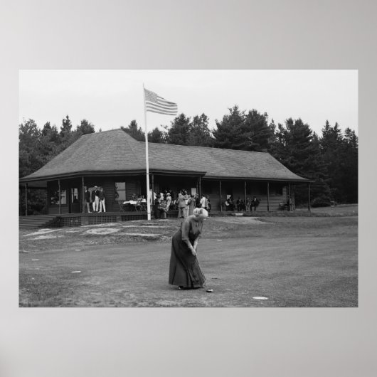 おばあちゃんがパットを並べる， 1915 ポスター (正面)