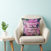 おばあちゃんが世界をより美しく Floral クッション (椅子)