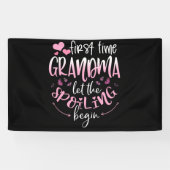 おばあちゃんが初めて甘えを始める 横断幕 (横)