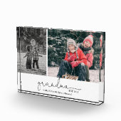 おばあちゃんが台本を作って写真上のプレゼントを2つ フォトブロック (右)