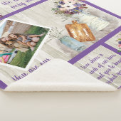 おばあちゃんが大好き写真フローラ |ウッド文字 シェルパブランケット (3/4)