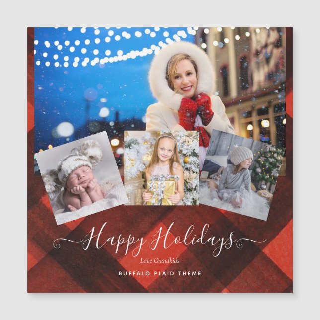 おばあちゃんが大好き – フォトコラージュおばあちゃんプレゼント (正面)