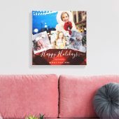 おばあちゃんが大好き – フォトコラージュおばあちゃんプレゼント キャンバスプリント (インサイチュ (リビング))