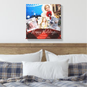 おばあちゃんが大好き – フォトコラージュおばあちゃんプレゼント キャンバスプリント (インサイチュ (寝室))