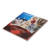 おばあちゃんが大好き – フォトコラージュおばあちゃんプレゼント タイル (側面)