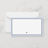 おばあちゃんが好きな理由（かわいい） ノートカード (裏面)