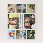 おばあちゃんが好きパーソナライズされたフォトコラージュ ジグソーパズル (縦)