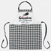 おばあちゃんが季節を愛で彩る エプロン (正面)