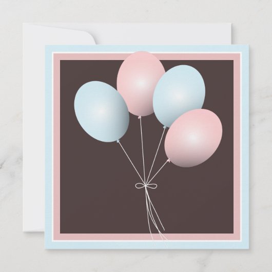 おばあちゃんが孫の赤ちゃんシャワーを始める 招待状 (裏面)