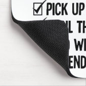 おばあちゃんが孫を拾って甘くするんだ マウスパッド (コーナー)