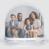 おばあちゃんが愛する写真コラージュ雪の球体 (裏面)