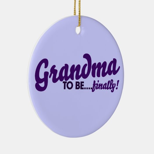おばあちゃんが最終的に セラミックオーナメント (右)