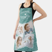 おばあちゃんが私たちにラブフォトコラージュを振りかける エプロン (インサイチュ)