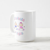 おばあちゃんが私の双子を愛している コーヒーマグカップ (正面左)