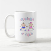 おばあちゃんが私の双子を愛している コーヒーマグカップ (左)