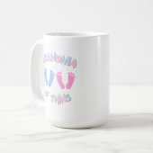 おばあちゃんが私の双子を愛している コーヒーマグカップ (正面左)