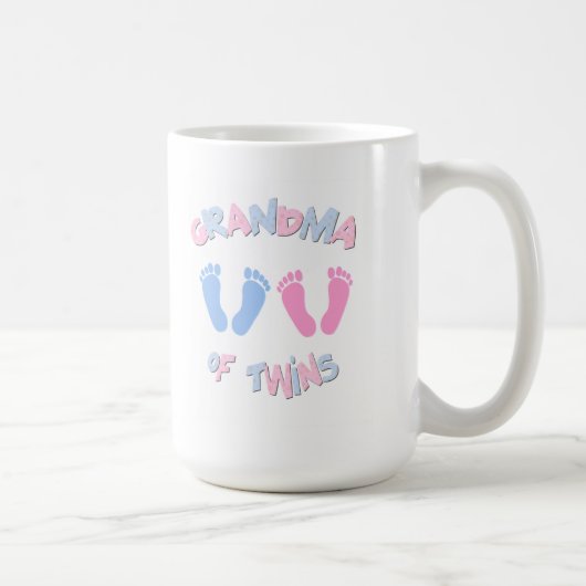 おばあちゃんが私の双子を愛している コーヒーマグカップ (右)