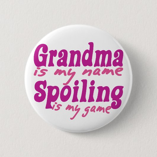 おばあちゃんが私の名前 缶バッジ (正面)