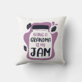 おばあちゃんって私のジャム クッション (裏面)