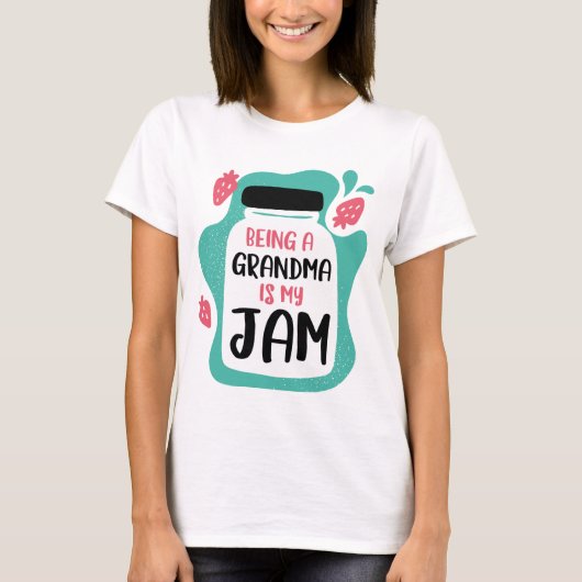 おばあちゃんであることが私の生きがい Tシャツ (正面)