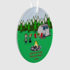 おばあちゃんとおじいちゃんありがとう オーナメント