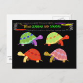 おばあちゃんとおじいちゃんから孫のためだけ ポストカード (正面/裏面)