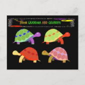 おばあちゃんとおじいちゃんから孫のためだけ ポストカード (正面)